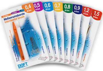 Φωτογραφία προϊόντος: DOFT Interdental Brush 0,9 Σκούρο Μπλε