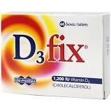 Φωτογραφία προϊόντος: UNI-PHARMA D3 FIX 1200IU 60 δισκία