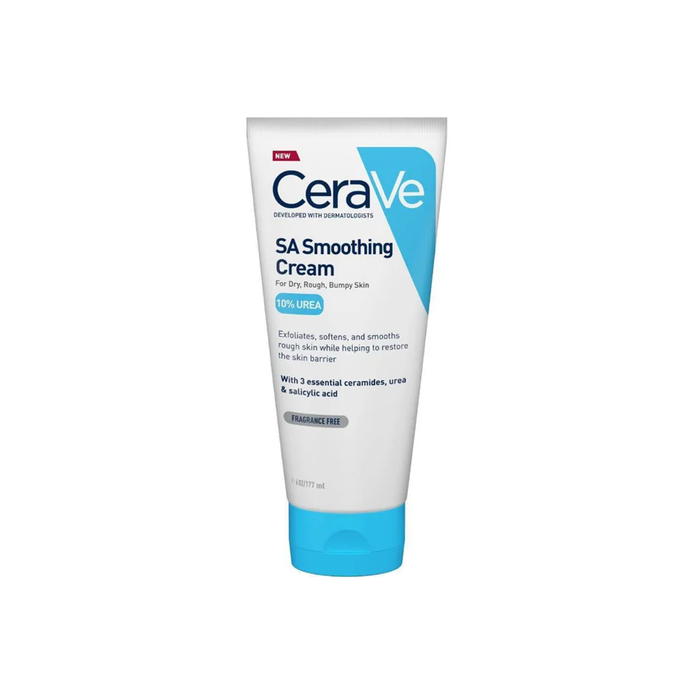 Φωτογραφία προϊόντος: CeraVe SA Smoothing Κρέμα Ανάπλασης Σώματος με Ουρία για Ξηρές Επιδερμίδες 177gr