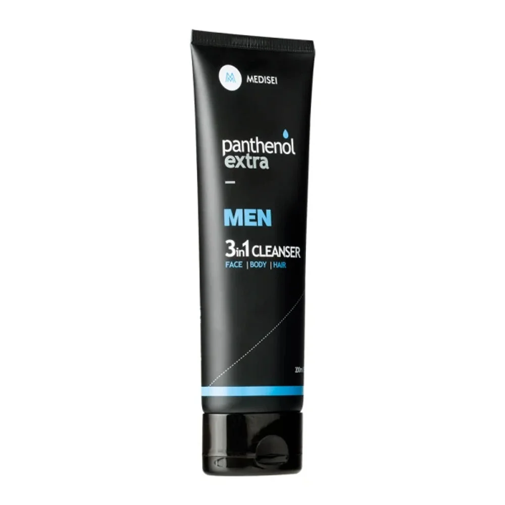Φωτογραφία προϊόντος: Medisei Panthenol Extra Men 3 in 1 Gel Καθαρισμού Προσώπου 200ml