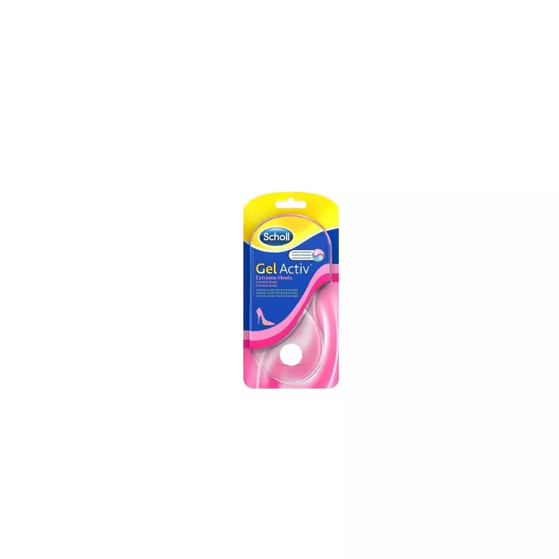 Φωτογραφία προϊόντος: Scholl Gel Activ Extreme Heels Πέλματα Μετατάρσιου από Σιλικόνη για Τακούνια 2τμχ
