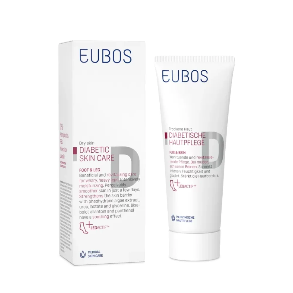 Φωτογραφία προϊόντος: Eubos Diabetic Skin Care Foot + Leg Γαλάκτωμα Ποδιών για το Διαβητικό Δέρμα 100ml