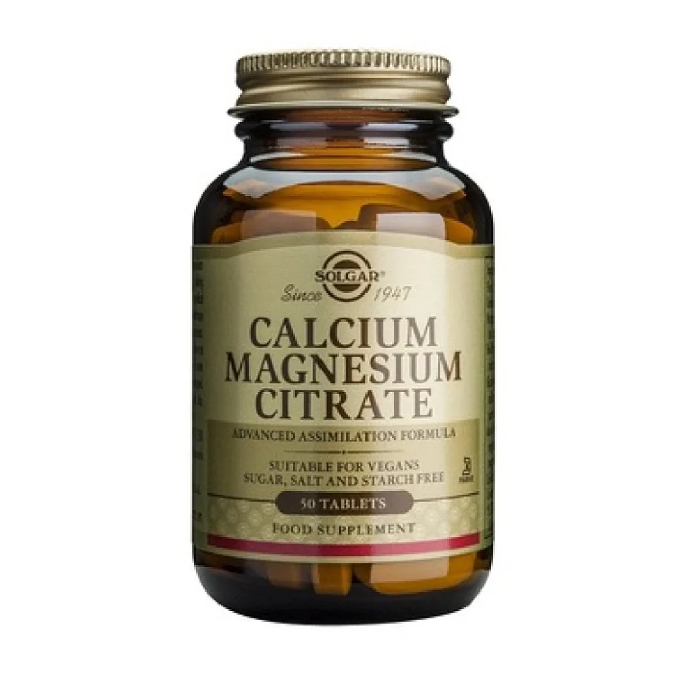 Φωτογραφία προϊόντος: Solgar Calcium Magnesium Citrate - 50 tabs