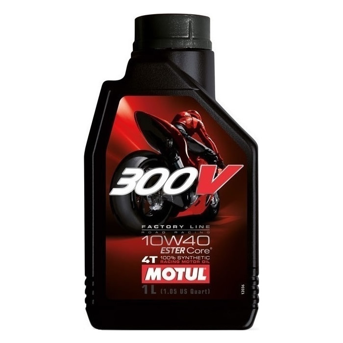 Φωτογραφία προϊόντος: Λιπαντικό ΜΟΤΟ Motul 300V 4T FL 10W-40 1lt
