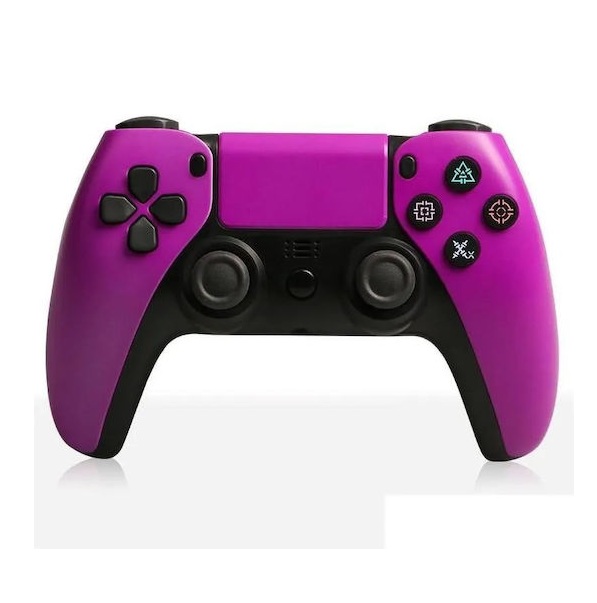 Φωτογραφία προϊόντος: OEM P4 Double4 Ασύρματο Gamepad για PC / PS4 / PS5 Μωβ