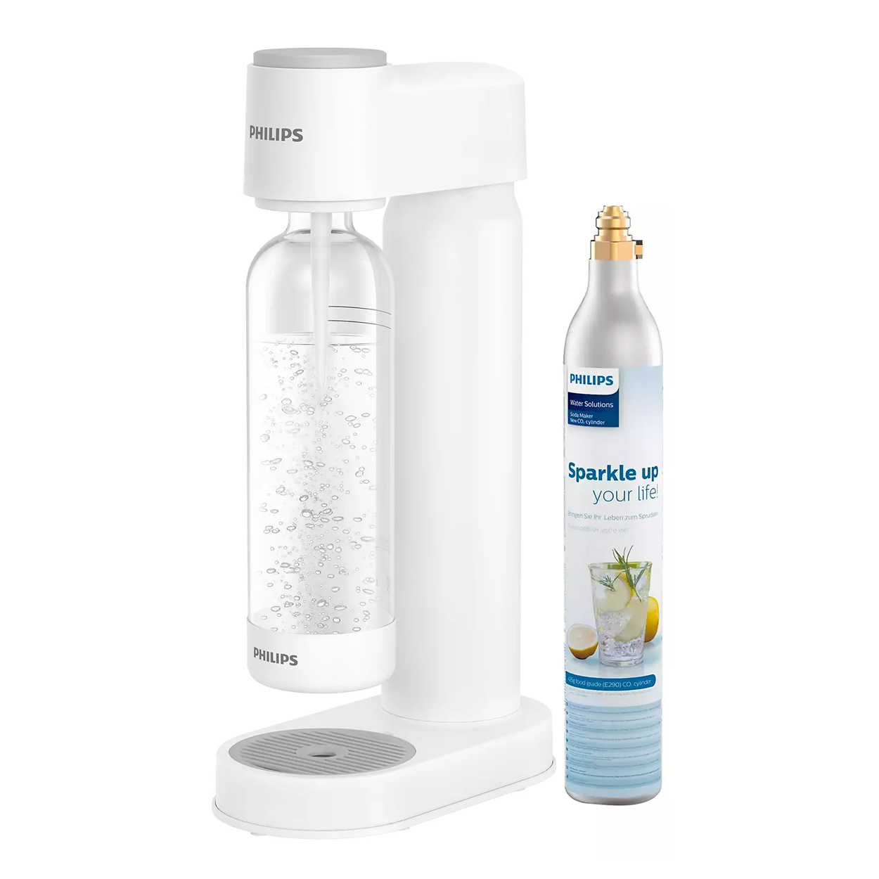 Φωτογραφία προϊόντος: Philips ADD4901 Sodamaker Lite White Παρασκευής Ανθρακούχου Νερού