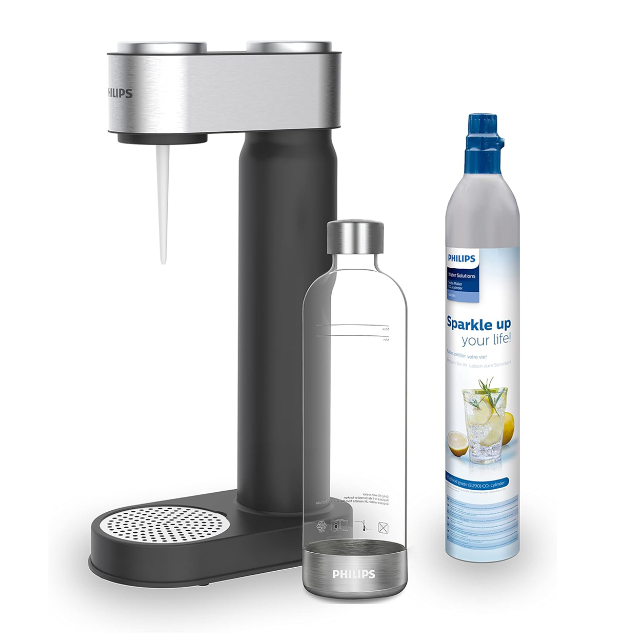 Φωτογραφία προϊόντος: Philips ADD4902 Sodamaker Viva Black Παρασκευής Ανθρακούχου Νερού - OEM