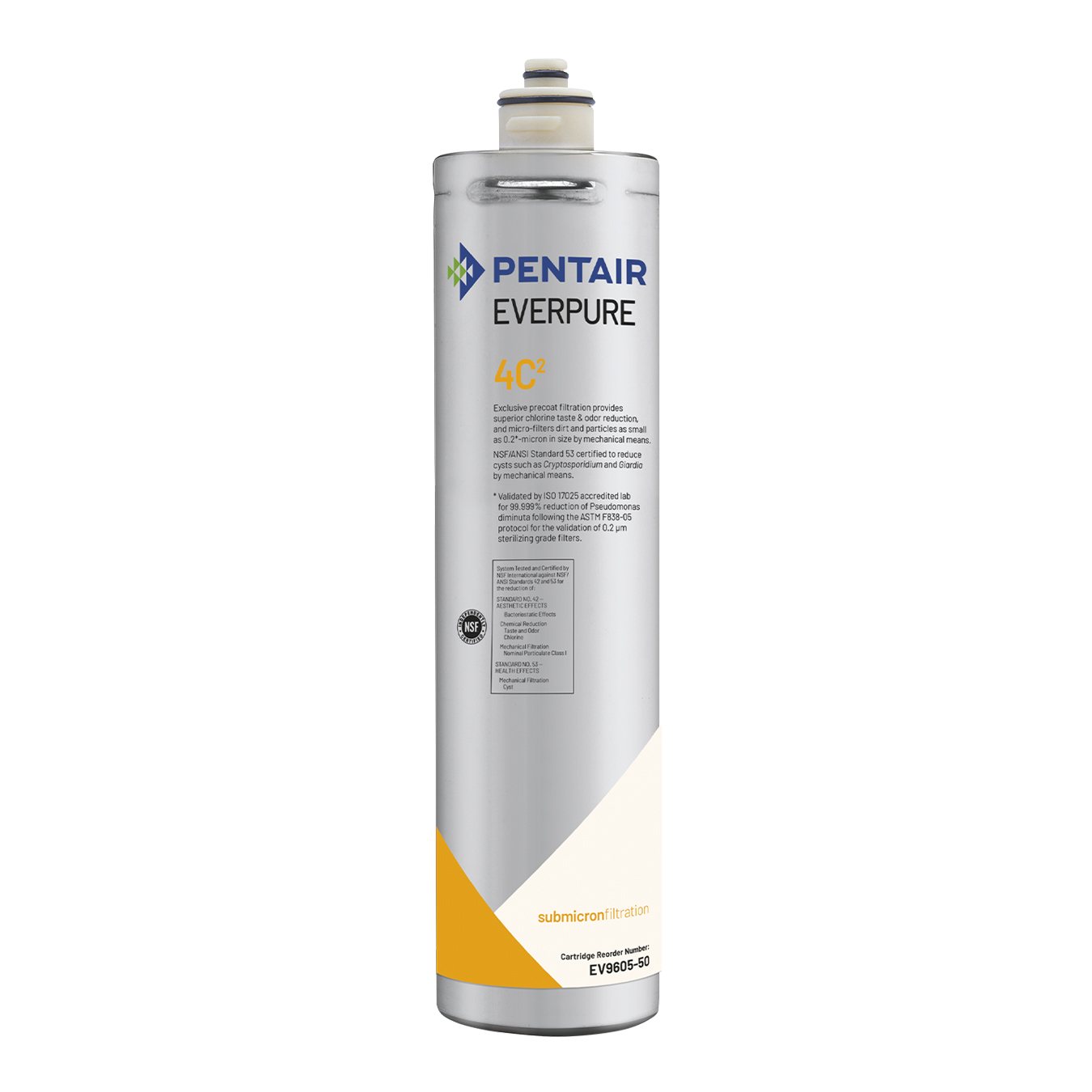Φωτογραφία προϊόντος: Pentair Everpure 4C2 Ανταλλακτικό Φίλτρο Νερού με Ενεργό Άνθρακα