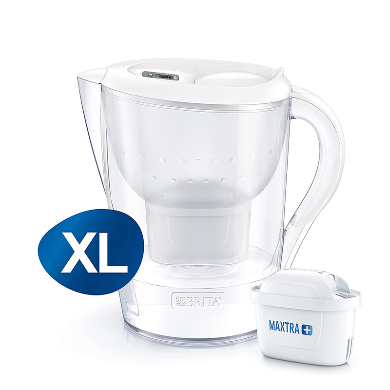 Φωτογραφία προϊόντος: Brita Κανάτα Marella XL White Πλαστική με Καπάκι 3500ml - OEM