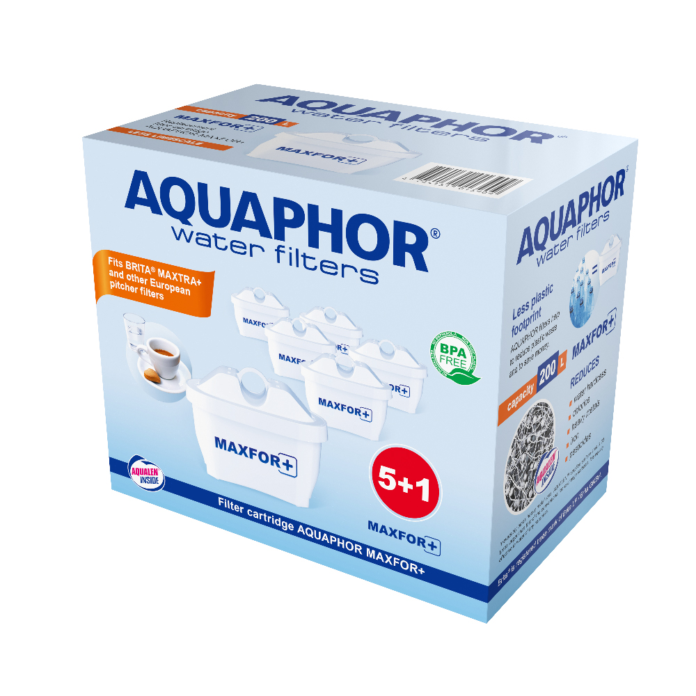 Φωτογραφία προϊόντος: Aquaphor B100-25 B25 Maxfor+ Ανταλλακτικό Φίλτρο Κανάτας (6 τεμάχια) - OEM