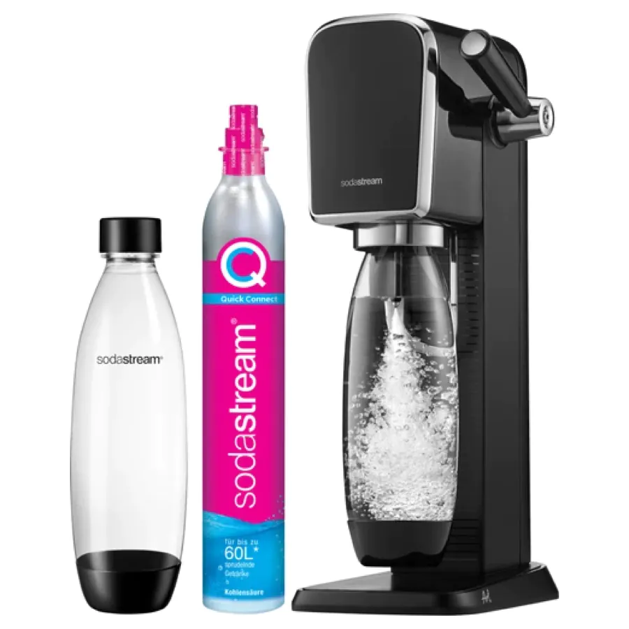 Φωτογραφία προϊόντος: Sodastream Art Black Συσκευή Παρασκευής Ανθρακούχου Νερού