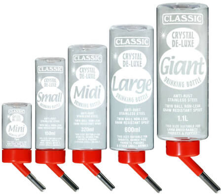 Φωτογραφία προϊόντος: Kerbl ποτίστρα με θηλή Classic de Luxe φροντίζει, ώστε να υπάρχει πάντα φρέσκο νερό 150 ml KERBL (5021689019102)