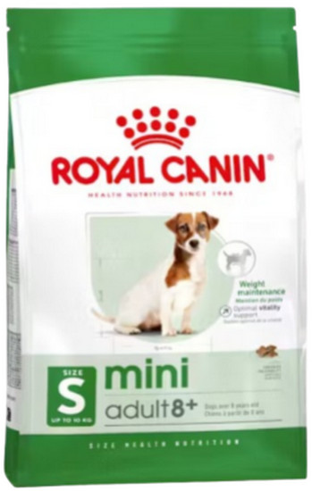 Φωτογραφία προϊόντος: Royal Canin Πλήρης τροφή για ώριμους σκύλους μικρού μεγέθους φυλών έως 10kg άνω των 8 ετών + 8kg ROYAL CANIN (3182550831406)
