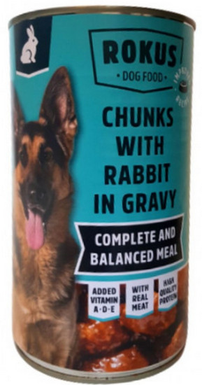 Φωτογραφία προϊόντος: Rokus κουνέλι 1240gr De haan petfood (20102867)