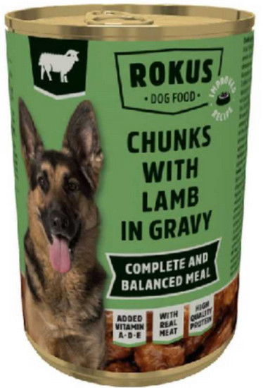 Φωτογραφία προϊόντος: Rokus Αρνί 1240gr De haan petfood (20101568)