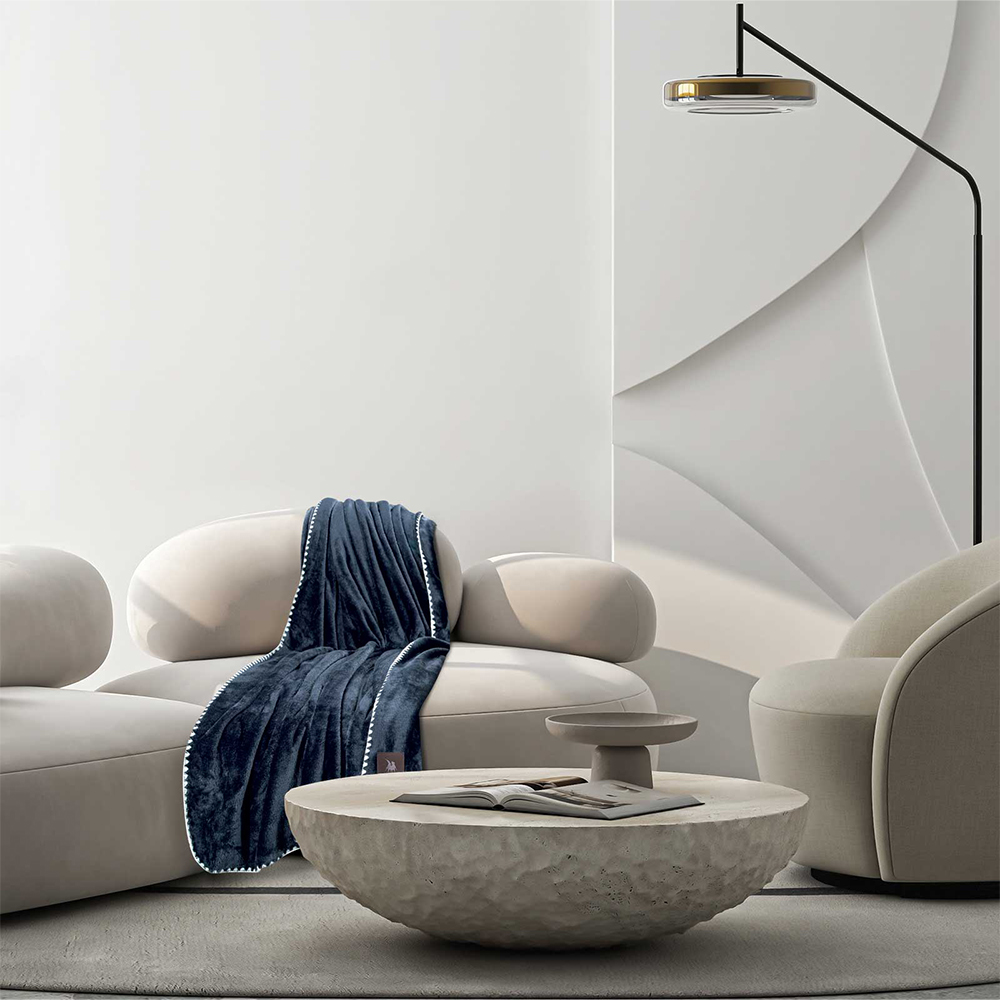 Φωτογραφία προϊόντος: Κουβέρτα καναπέ fleece Essential 130x170cm Greenwich Polo Club 4442