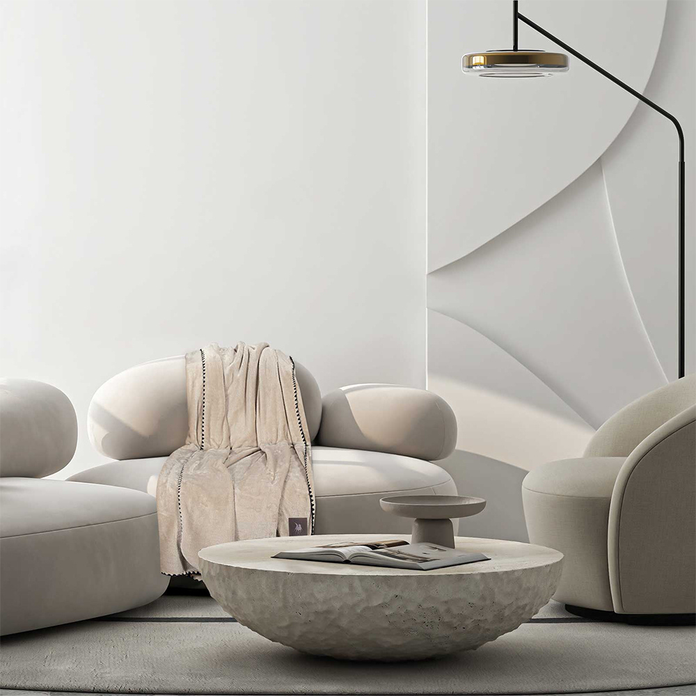 Φωτογραφία προϊόντος: Κουβέρτα καναπέ fleece Essential 130x170cm Greenwich Polo Club 4438