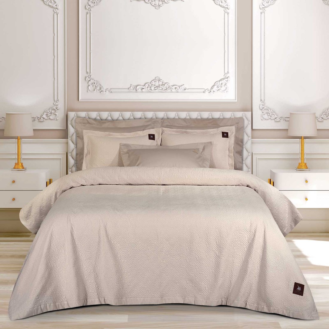 Φωτογραφία προϊόντος: Κουβερλί King Size Greenwich Polo Club 4451 Beige 240x250