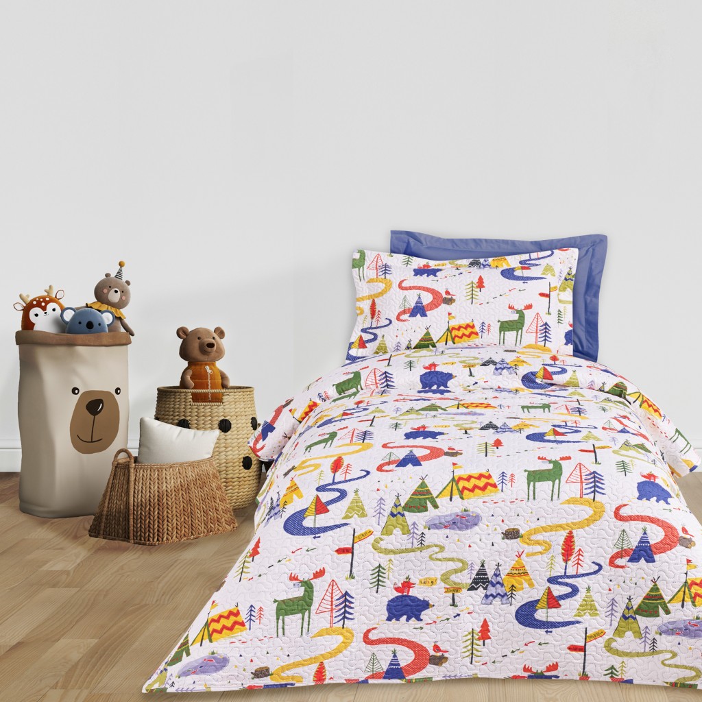 Φωτογραφία προϊόντος: Κουβερλί Μονό 160x240 - Das Kids - Kid Line - 4927 - Πολύχρωμο