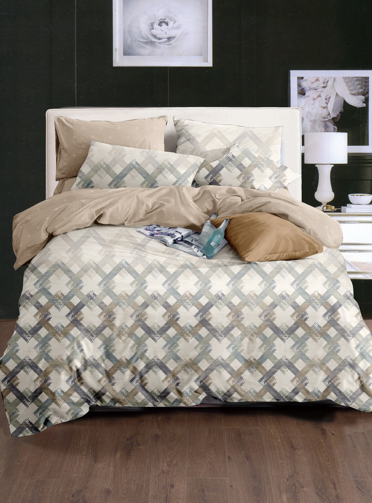 Φωτογραφία προϊόντος: Πάπλωμα Μονό 160x240 - Viopros - Microfiber Τυπωτό - 5302 - Μπεζ