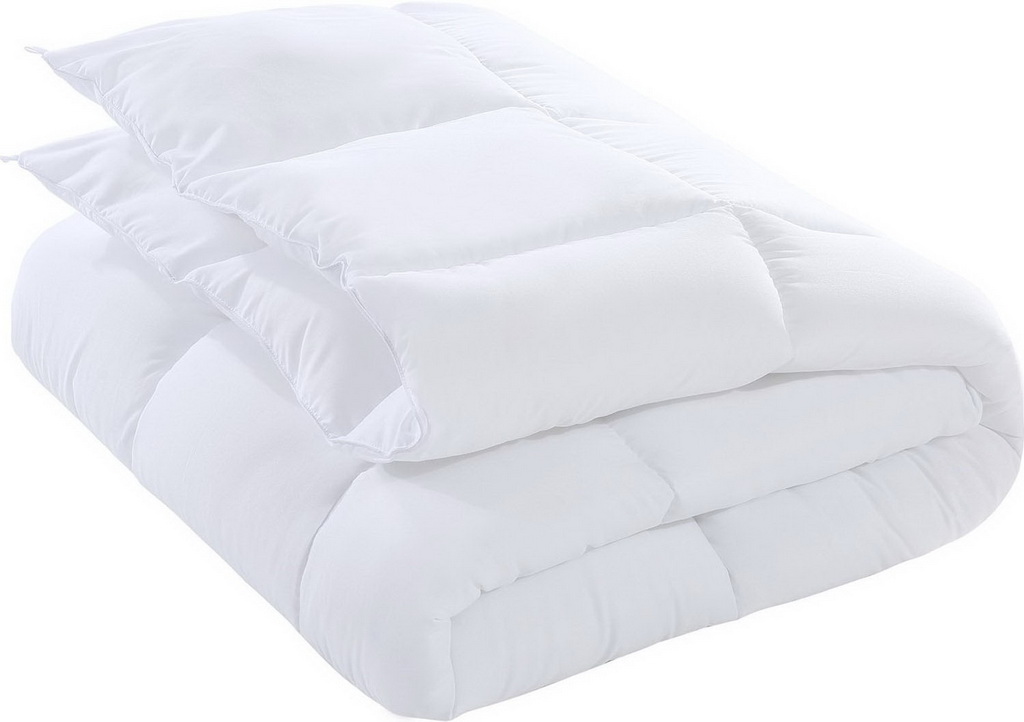 Φωτογραφία προϊόντος: Πάπλωμα Μονό 155x200 - Viopros Junior - Microfiber - Λευκό - Λευκό
