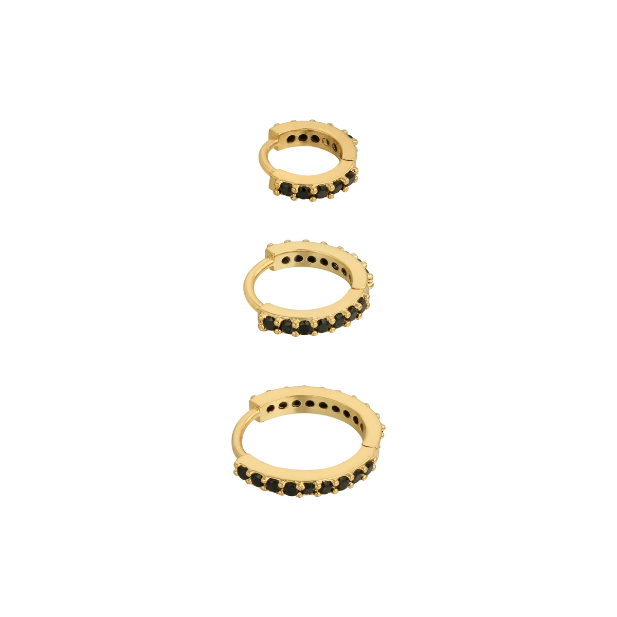 Φωτογραφία προϊόντος: GEORGIADIS ACCESSORIES Γυναικεία Σκουλαρίκια με Ζιρκόν 18288228 Μαύρο