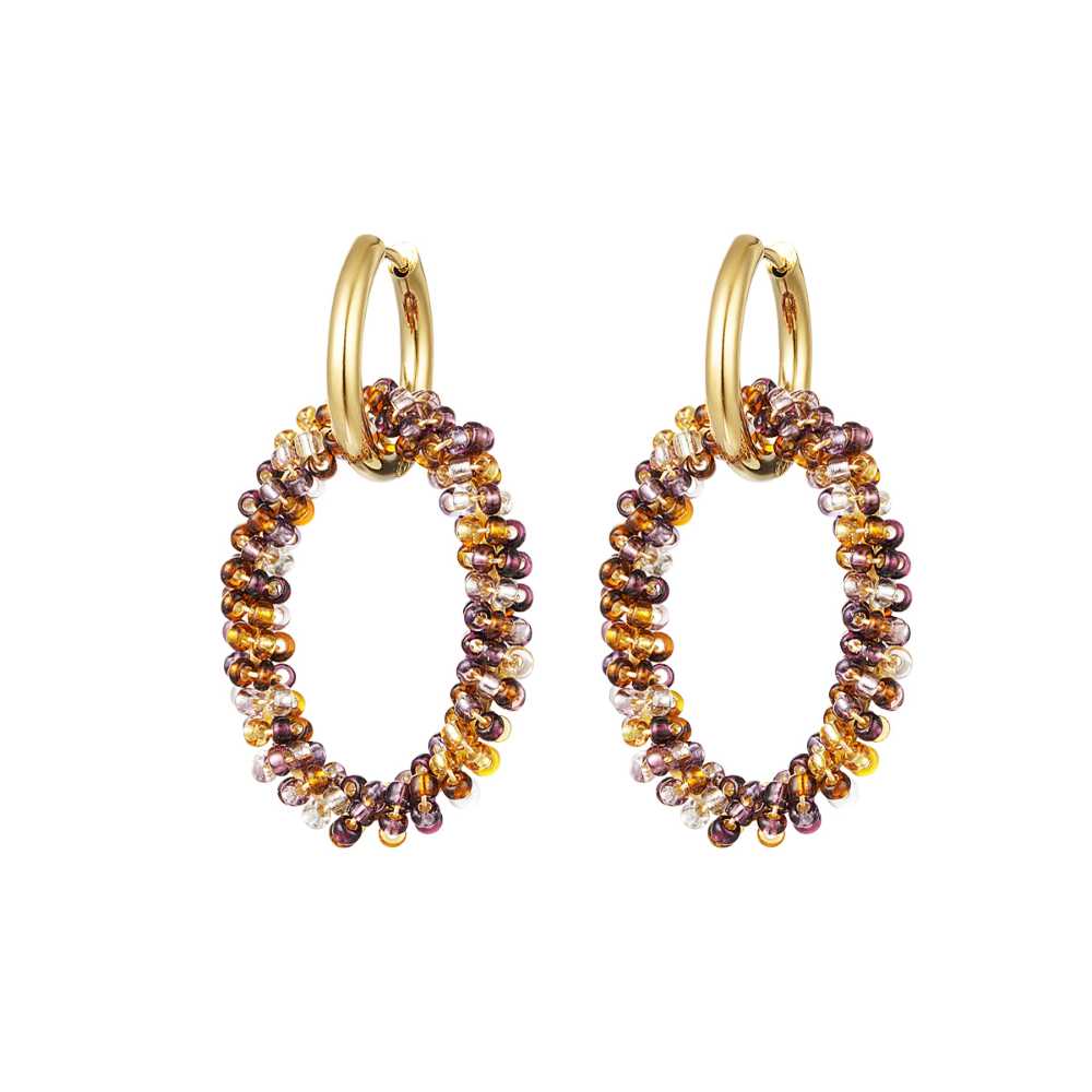 Φωτογραφία προϊόντος: GEORGIADIS ACCESSORIES Γυναικεία Σκουλαρίκια από Ατσάλι 18291049 Μπέζ