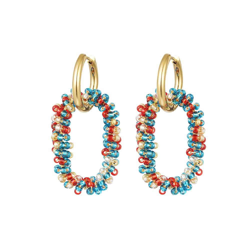 Φωτογραφία προϊόντος: GEORGIADIS ACCESSORIES Γυναικεία Σκουλαρίκια από Ατσάλι 18291050 Πολύχρωμο