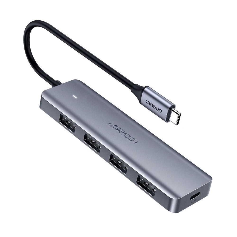 Φωτογραφία προϊόντος: USB Hub USB C to 4x USB 3.0 Adapter Ugreen