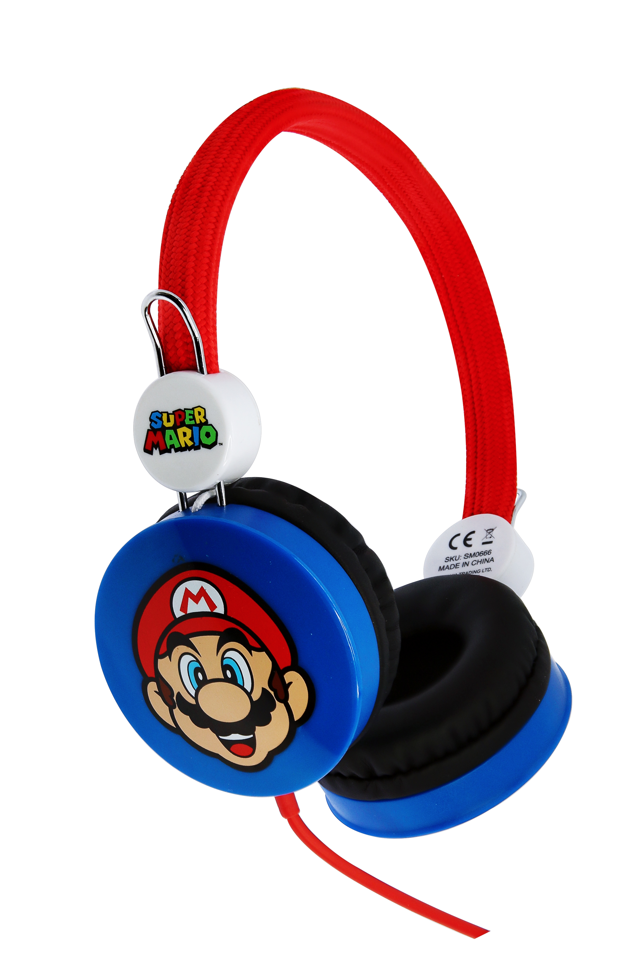 Φωτογραφία προϊόντος: OTL Super Mario On Ear Ακουστικά Red/Blue - Έως 64 δόσεις μέσω TBI/Klarna/Πειραιώς