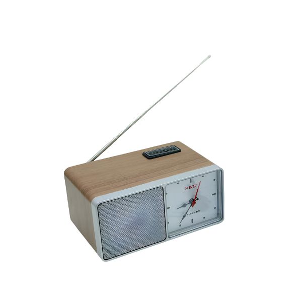 Φωτογραφία προϊόντος: Retro Bluetooth Ηχείο NS-805BT με FM Ραδιόφωνο και Vintage Σχεδιασμό