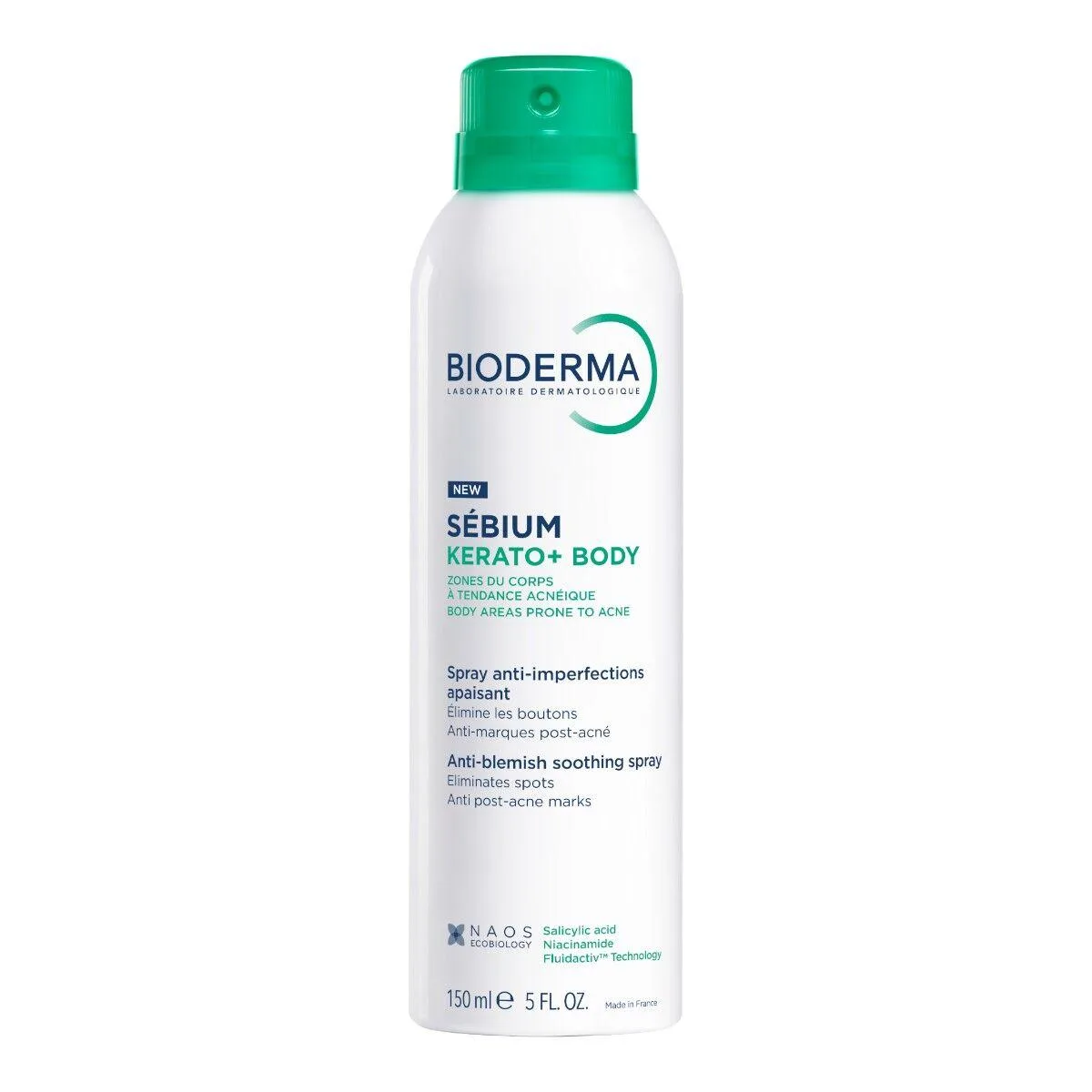 Φωτογραφία προϊόντος: Bioderma Sebium Kerato Spray Σώματος Καταπραϋντικό Spray Κατά των Ατελειών 150ml