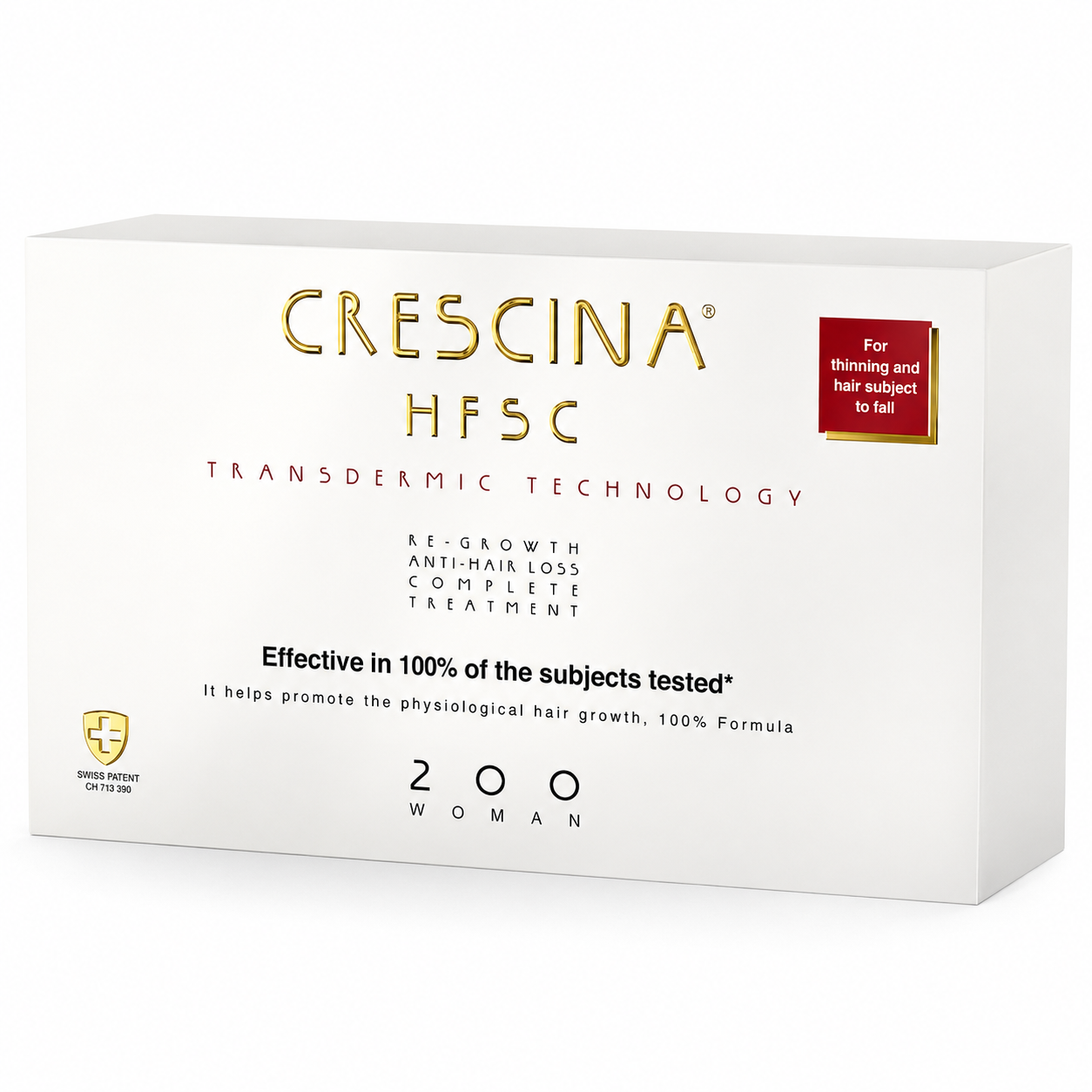 Φωτογραφία προϊόντος: Crescina HFSC Transdermic Complete 200 Woman 10+10 Αμπούλες x 3,5ml