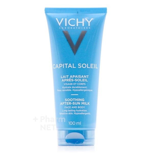Φωτογραφία προϊόντος: Vichy Capital Soleil Soothing After-Sun Milk (100ml) - Ενυδατικό Γαλάκτωμα Προσώπου-Σώματος Για Μετά Τον Ήλιο