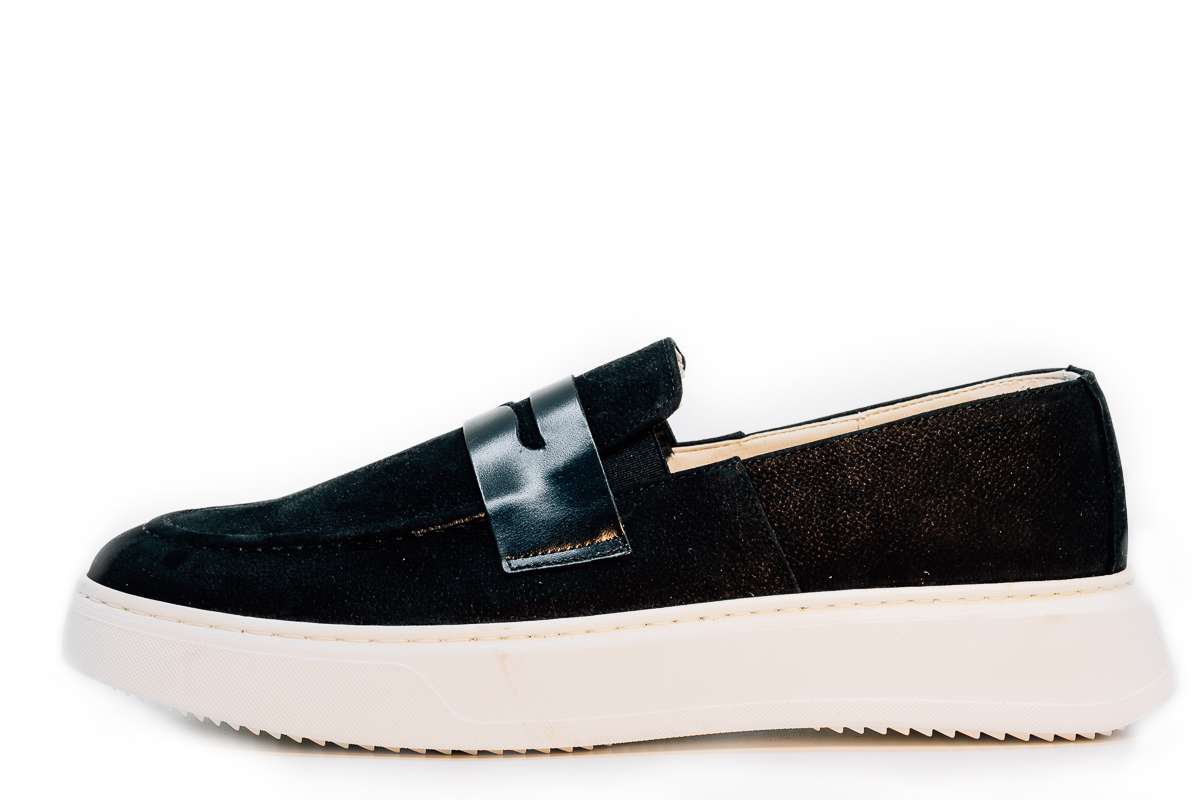 Φωτογραφία προϊόντος: Ανδρικά Μαύρα Slip-On Παπούτσια OEM