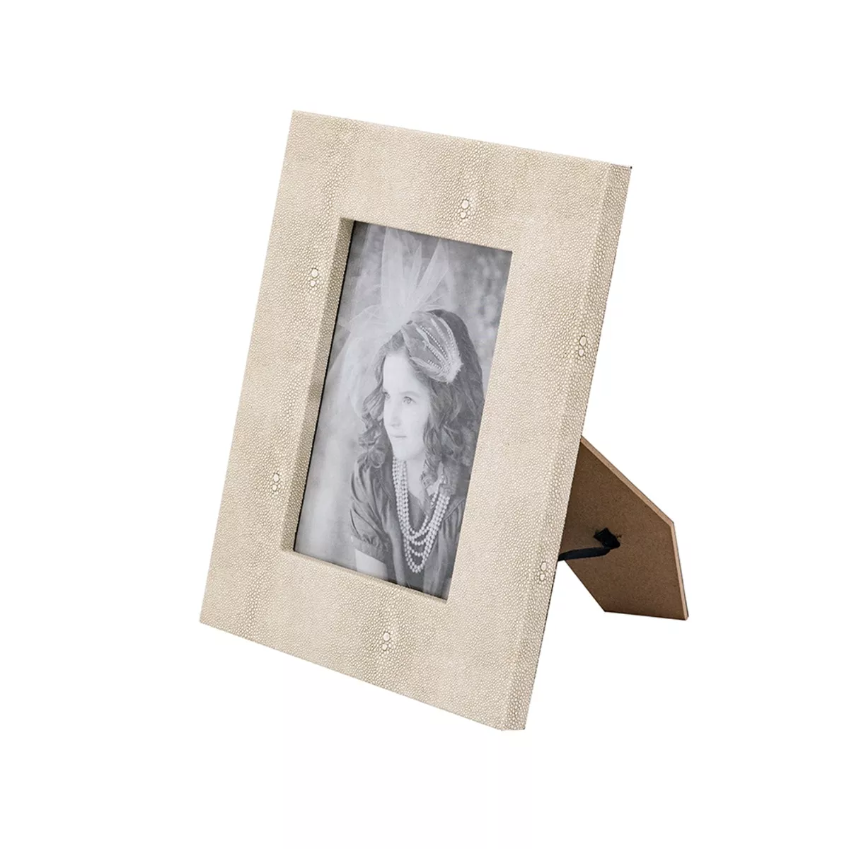Φωτογραφία προϊόντος: Artekko Lisa MDF Κορνίζα με Γκρι Τεχνόδερμα για Φωτογραφία 4.5x6.5" (21x2x26)cm 21x2x26
