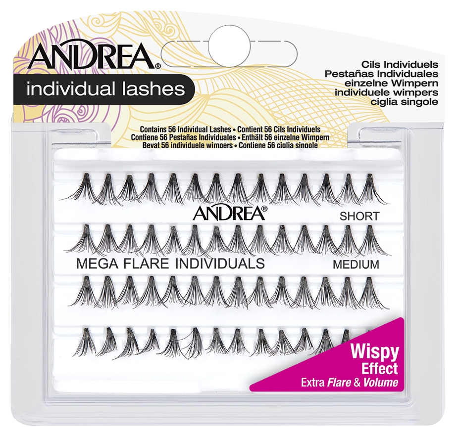 Φωτογραφία προϊόντος: ANDREA Stacked Individual Eye Lashes Short and Medium