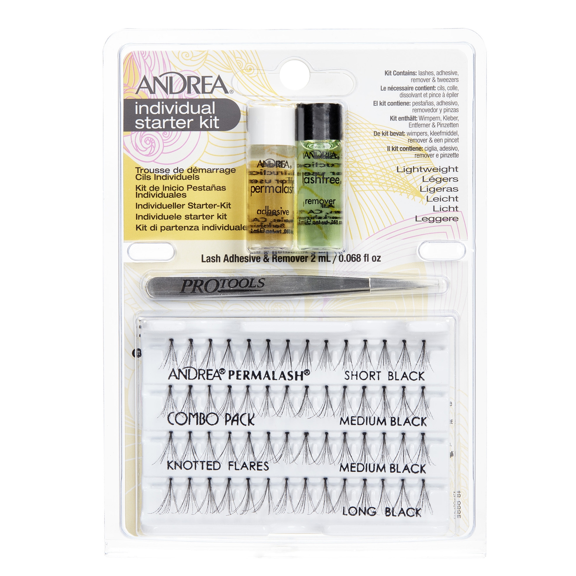 Φωτογραφία προϊόντος: Andrea Stacked Individual Eye Lashes Starter Kit