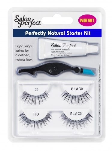 Φωτογραφία προϊόντος: Salon Perfect Βλεφαρίδες Be Natural Lash Kit | Απόχρωση 53 & 110 Black
