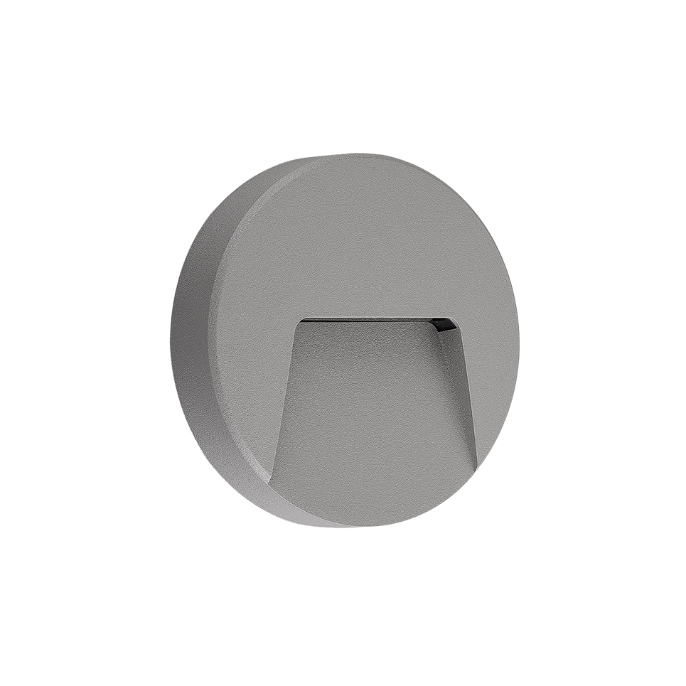 Φωτογραφία προϊόντος: ACALIGHT SLIM41 LED Wall Round Luminaire Γκρι 230V AC IP65 3W 3000K 200lm RA80 / SLIM41