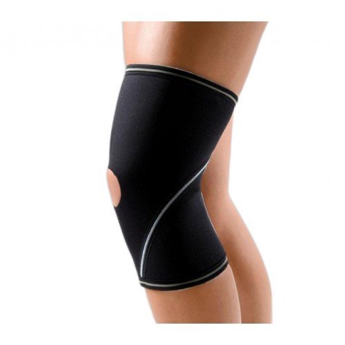 Φωτογραφία προϊόντος: ANATOMIC LINE 5021 Επιγονατίδα με Οπή σε Μαύρο χρώμα