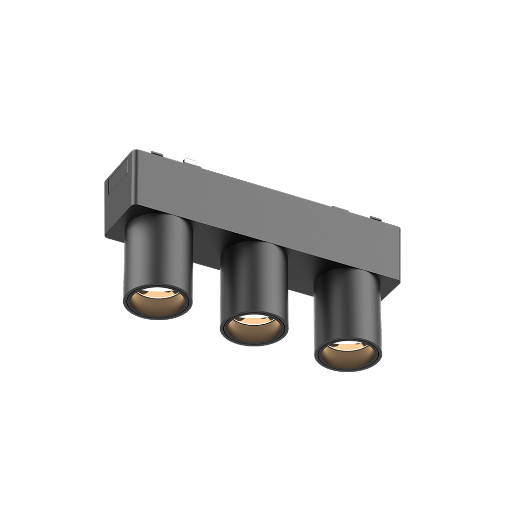 Φωτογραφία προϊόντος: InLight Φωτιστικό LED 5W 3CCT για Ultra-Thin μαγνητική ράγα, μαύρο (T05005-BL)