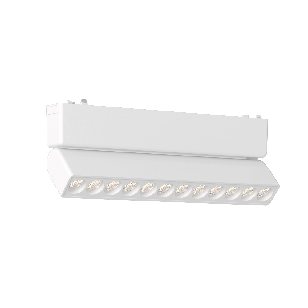 Φωτογραφία προϊόντος: InLight Φωτιστικό LED 12W 3CCT για Ultra-Thin μαγνητική ράγα σε λευκή απόχρωση (Tuya & Zigbee), T04805-WH