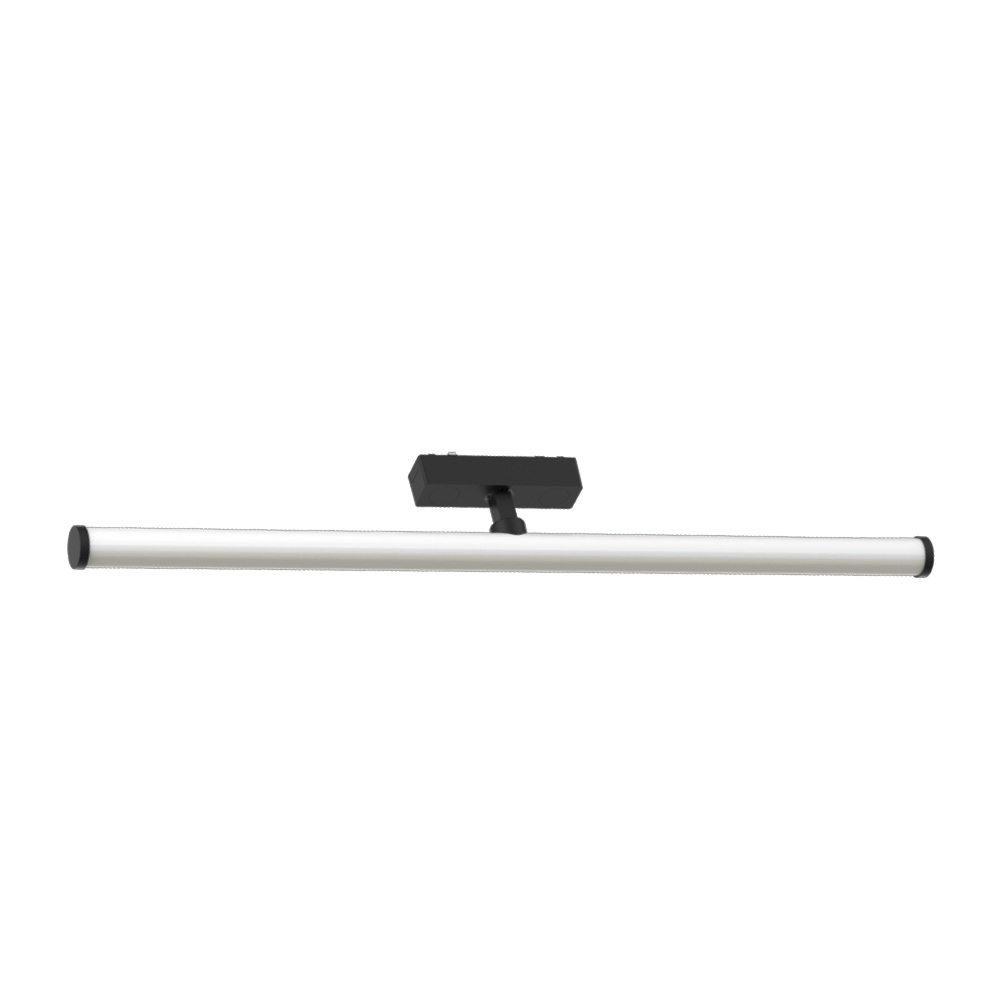 Φωτογραφία προϊόντος: InLight Φωτιστικό LED 20W 3CCT για Ultra-Thin μαγνητική ράγα σε μαύρη απόχρωση (by tuya και zigbee) D:60cmX8,7cm (T05405-BL)