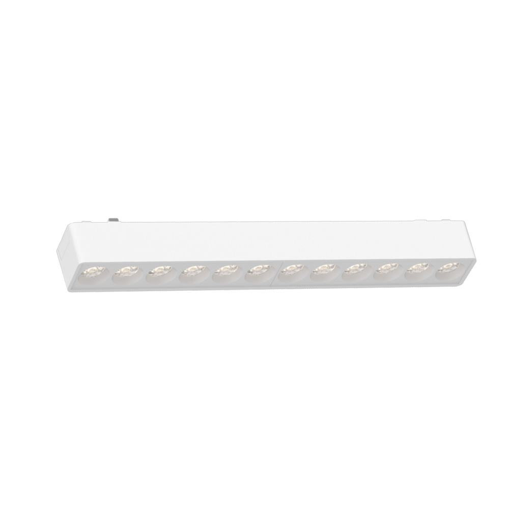 Φωτογραφία προϊόντος: InLight Φωτιστικό LED 12W 3CCT για ultra-thin μαγνητική ράγα σε λευκή απόχρωση (Zigbee/Tuya) T04605-WH