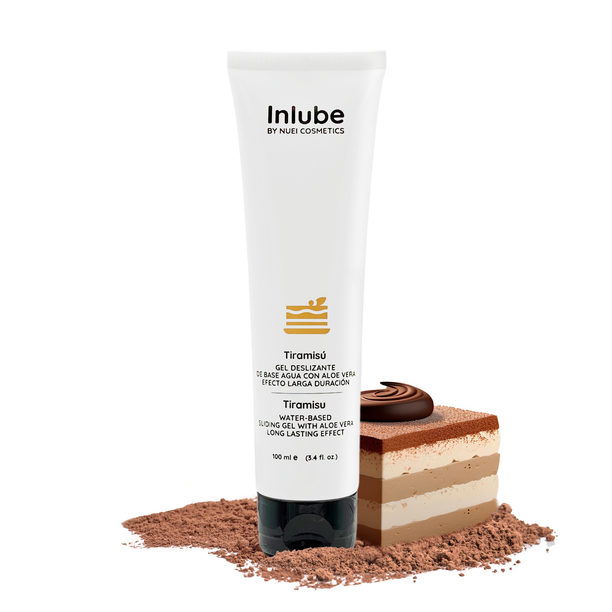 Φωτογραφία προϊόντος: INLUBE WATER BASED LUBRICANT TIRAMISU 100 ML (NUEI) — MPN EX33557