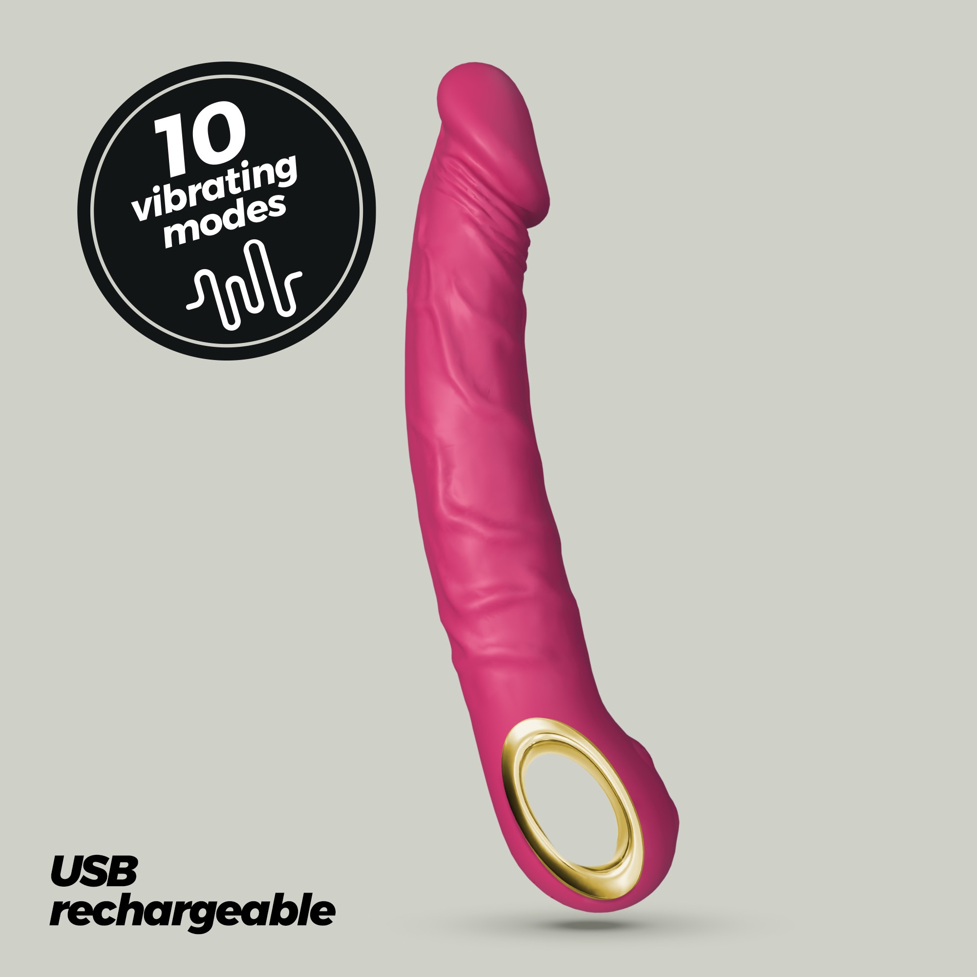 Φωτογραφία προϊόντος: CRUSHIOUS MAGNUS Realistic Vibrator Pink (Ροζ)