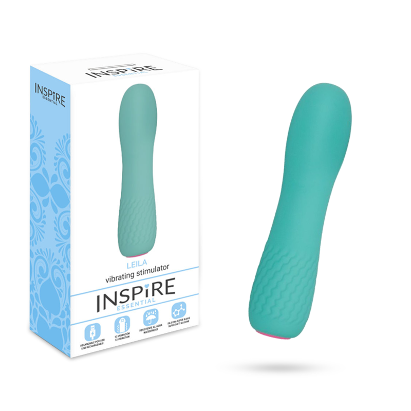 Φωτογραφία προϊόντος: INSPIRE Essential Leila Turquoise (Δονητής Ελιάς) – D-212299
