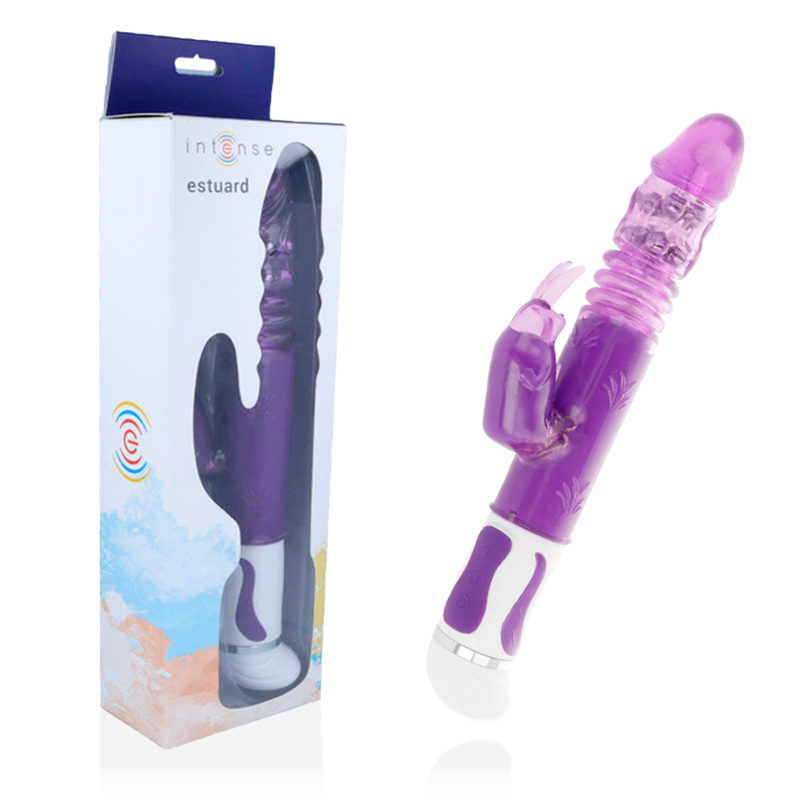 Φωτογραφία προϊόντος: INTENSE Estuard Vibrator Rabbit Purple (MPN: D-215140, GTIN: 8425402156599)