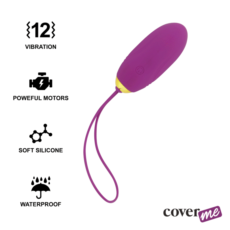 Φωτογραφία προϊόντος: COVERME Remote Control LAPI Purple (D-213101)